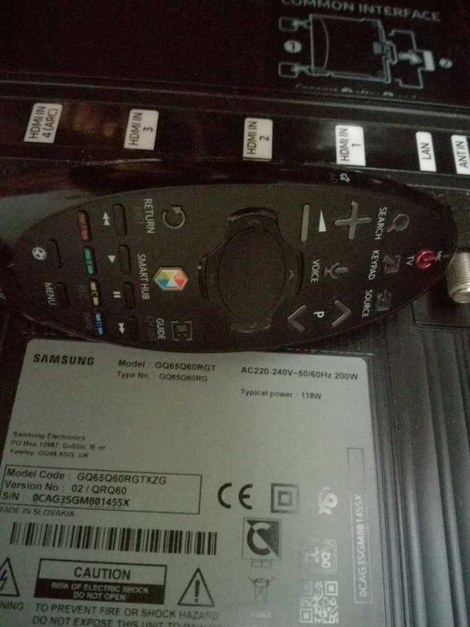 QLED Телевизор 65 Инча Samsung GQ65Q60RGT 4K Ultra HD Smart TV