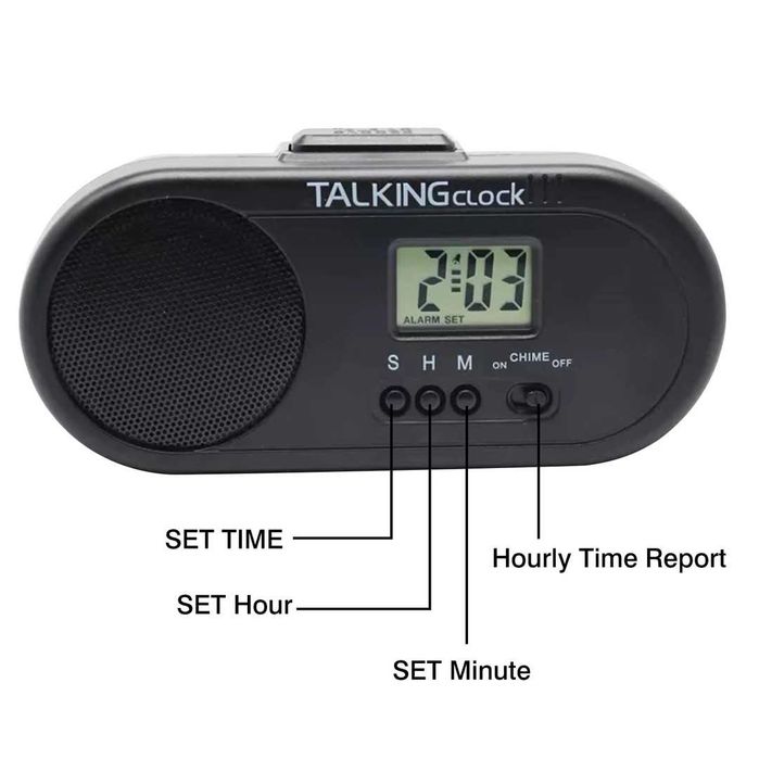 Ceas cu voce, ceas deșteptător vorbitor pentru nevăzători