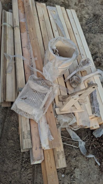 Продам набор из досок для парилки баня