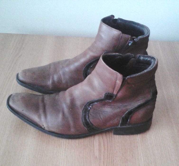 Ghete piele mărimea 40