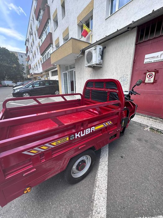Triciclu Electric KUBA GL 15000 cu motor de 1500W si autonomie de 70km