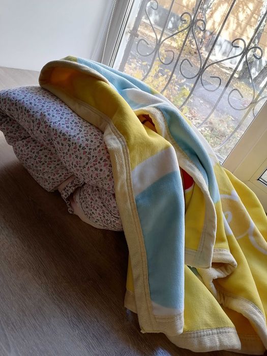 Детское одеяло +плед