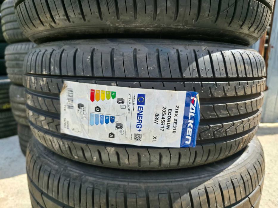 2 Anvelope de VARA - 205/45/17 88W XL - Falken Ziex ECORUN - NOI - DOT 4721 !