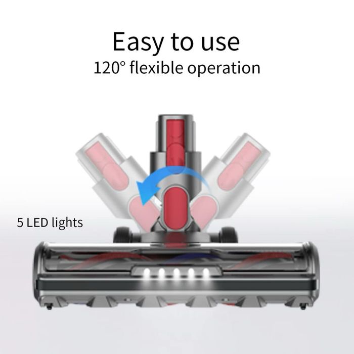 Perie de Înlocuire Dyson cu 5 LED-uri – Gri
