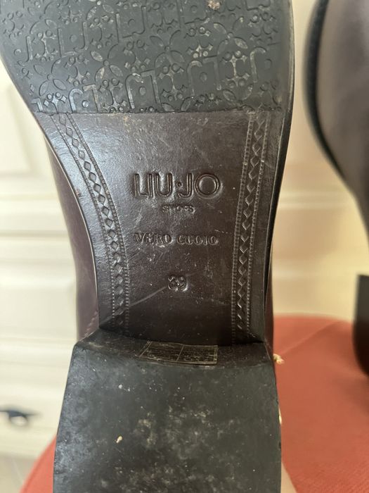 Liu Jo дамски боти естествена кожа