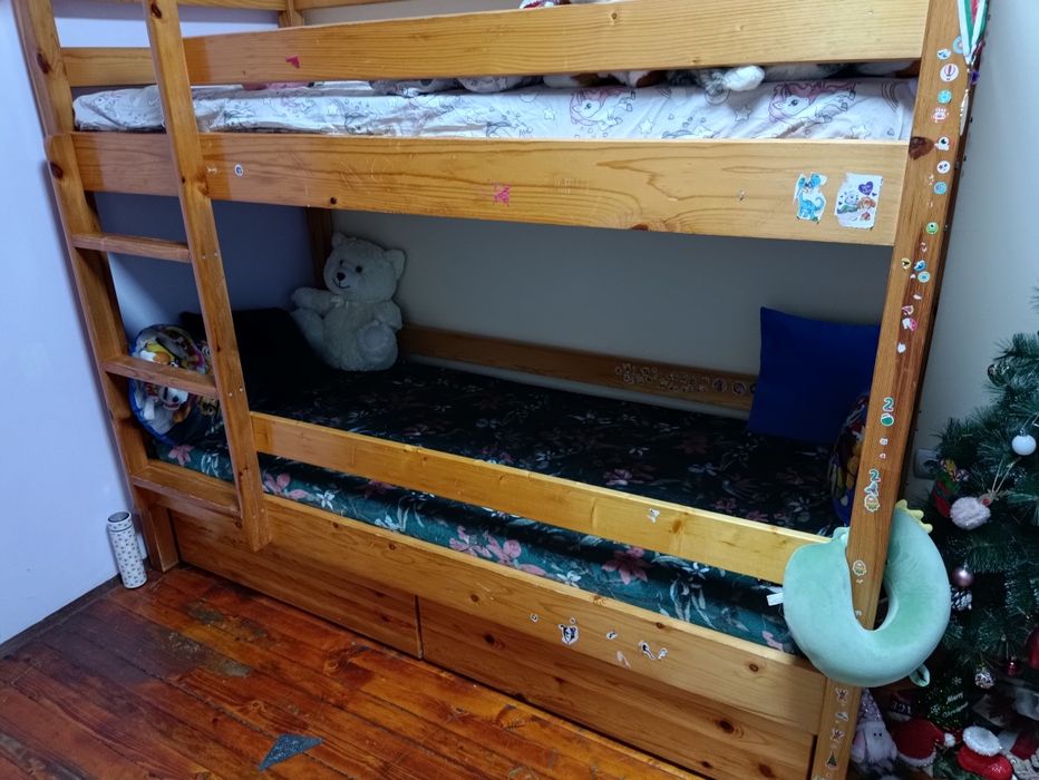 Двуетажно легло 215 /91 /170 см