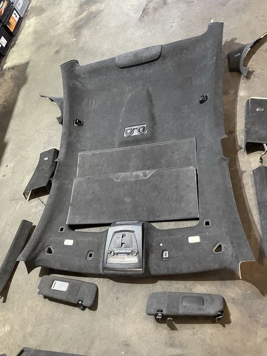 Черен таван алкантара БМВ 6 серия, Ф06 (alcantara tavan bmw f06)