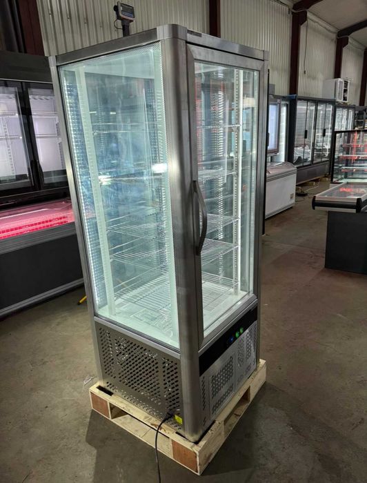 Vitrina Frigorifica Verticala pentru pentru expunere/ 71x71x180cm/ NOU