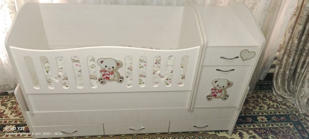 детский кровать  3 в 1