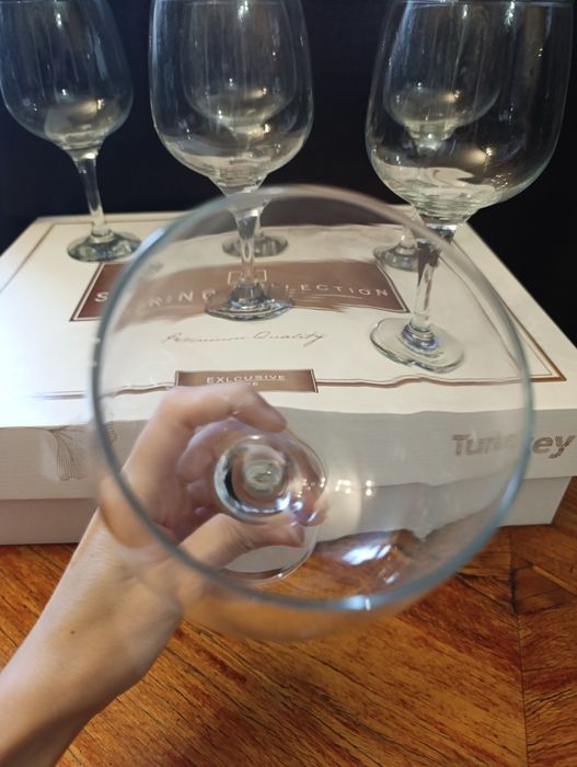 Большие бокалы для вина,скандинавский стиль,цена за бокал-80