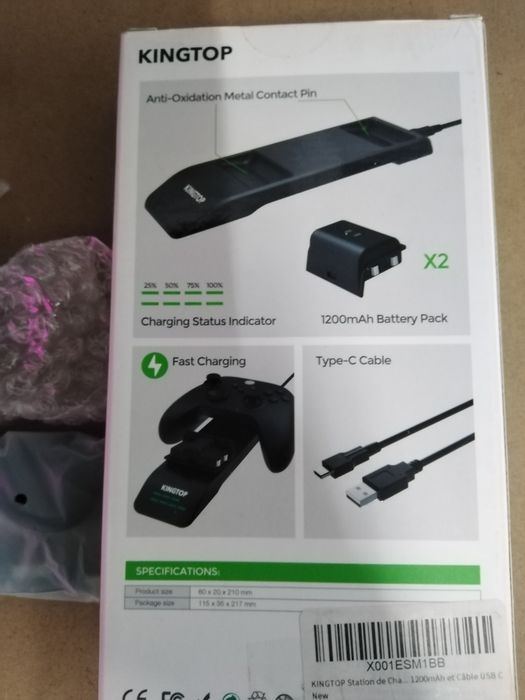 Încărcător cu acumulatori pentru Xbox X-SERIES S/x