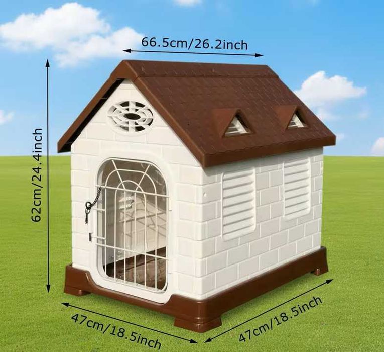 Външна водоустойчива къща за кучета, котки и други домашни любимци