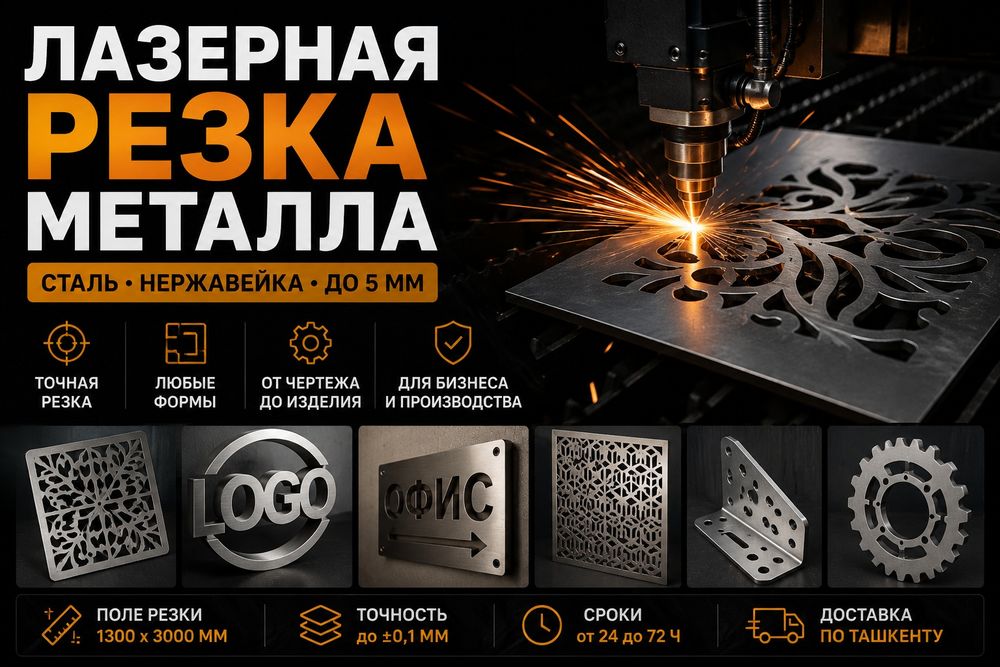 Лазерная резка металла | Сталь и нержавейка