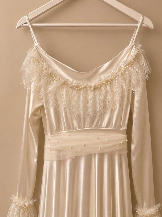 Rochie Alba la comanda