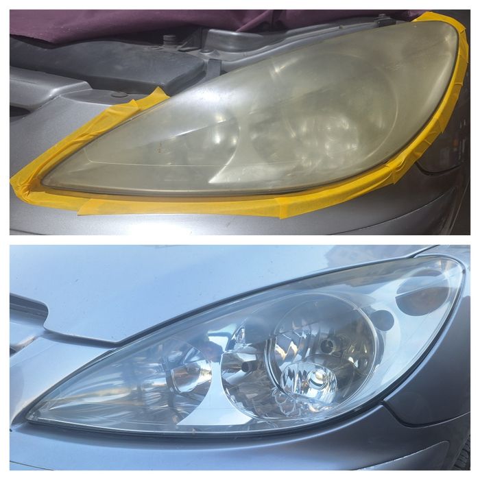 Полиране на фарове, стопове, автомобили, фолиране на стъкла и пране