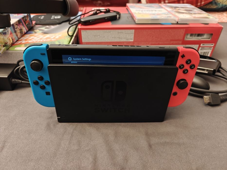 Nintendo switch, RingFit Adventure,