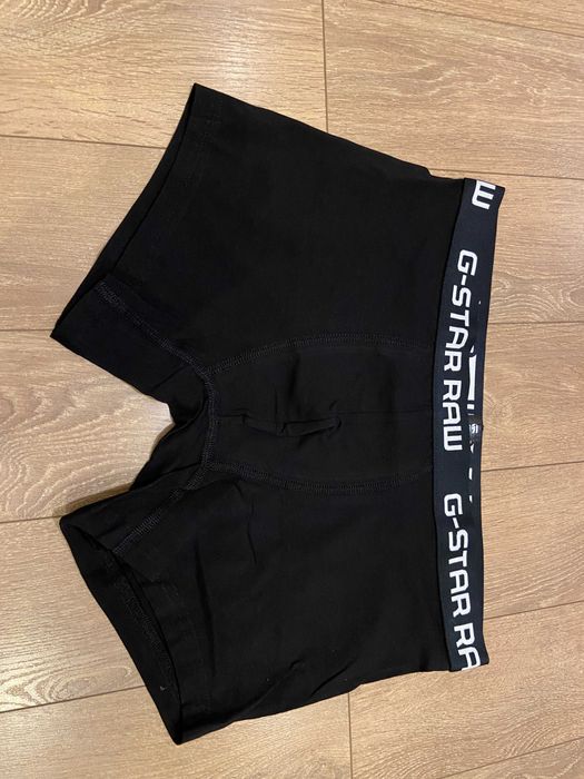 G-Star Raw оригинален боксер , черни и червени, размер: L