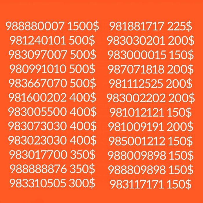 Perfectum Yunusobod eng sara nomer sotiladi