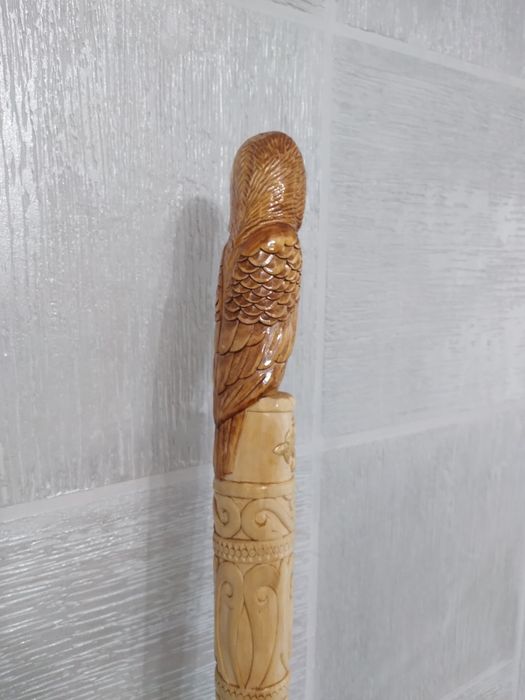 Посох резной,ручной работы.