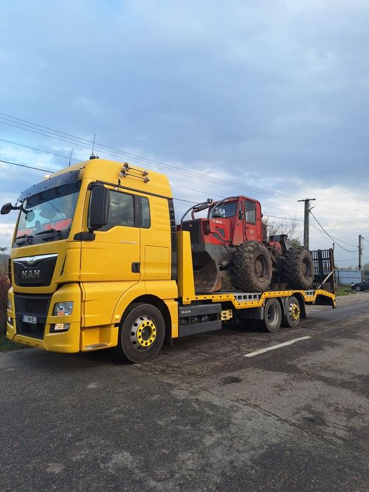 Tractari auto, Camioane, transport utilaje grele buldo,taf,manitou