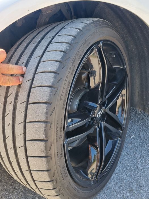 Джанти с гуми 255 35 19 Firestone. Ауди-Мерцедес 19. 5×112