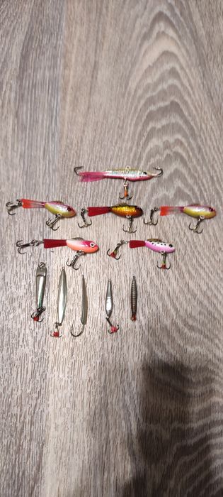 Набор блесен, воблеров