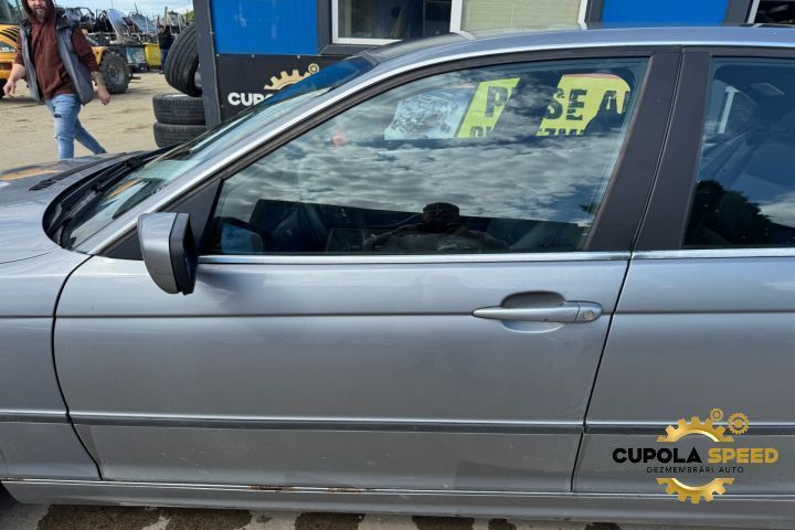 Usa Portiera fata stanga Silber Grau Metallic BMW Seria 3 E46 [faceli