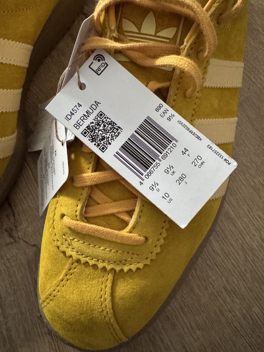 Pantofi Adidas originals Bermuda - Gold, noi cu eticheta, marime 44