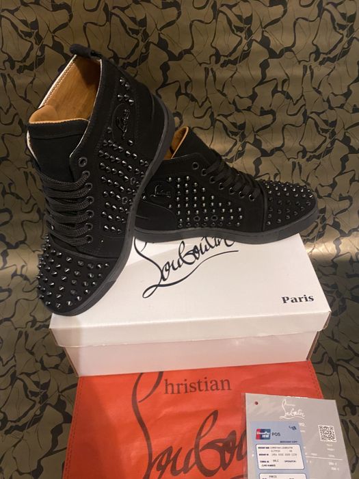 Adidasi Christian Louboutin High. Lubutani Lobotani