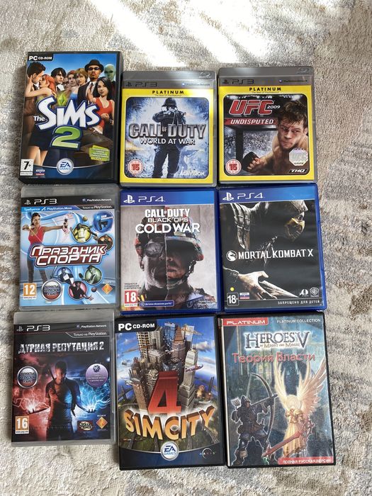 Продам игровые диски