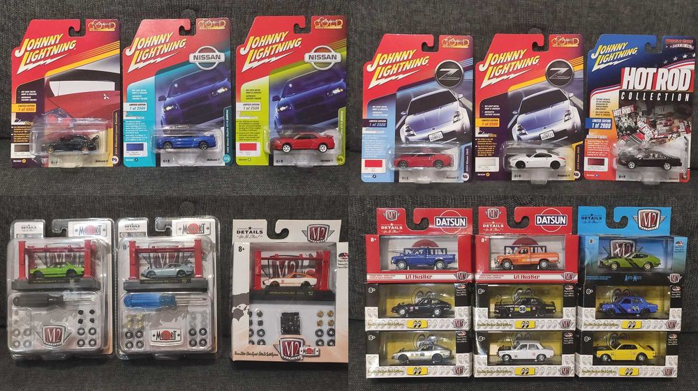 авто модели 1/64 Greenlight, M2 Machines, Johnny Lightning, Hot wheels