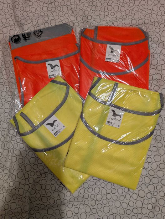 SET VESTE REFLECTORIZANTE de siguranta - Noi, Ideale pentru Lucru!