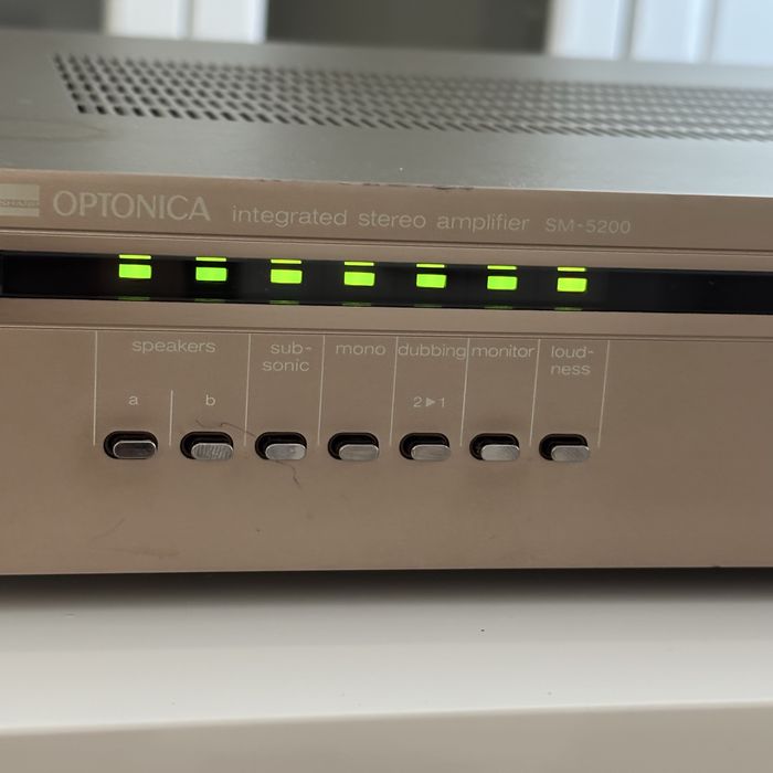 Amplificator Sharp Optonica SM-5200