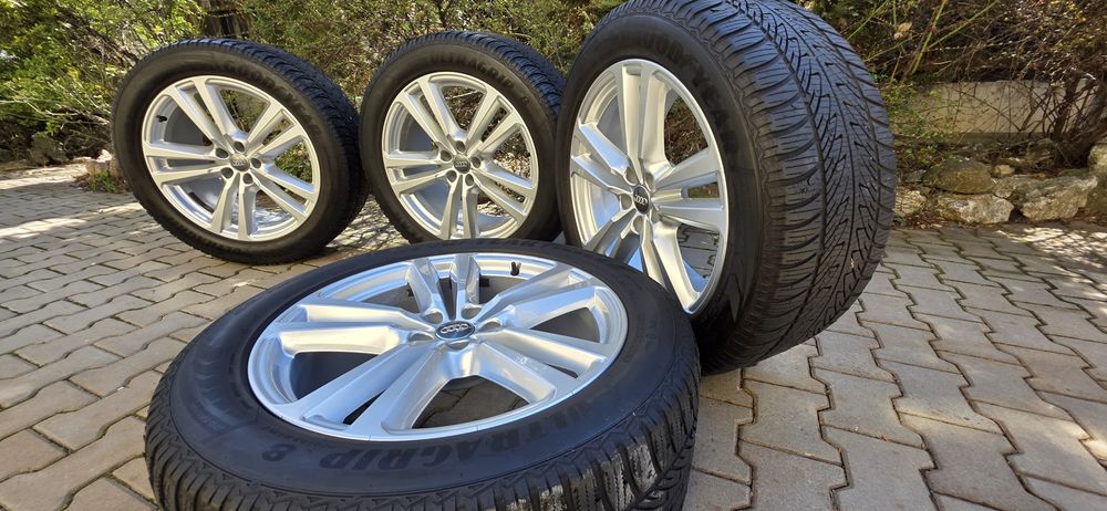 Roti complete pe 20 IMPECABILE, jante, genti, jenti gama vag.
Audi Q7,