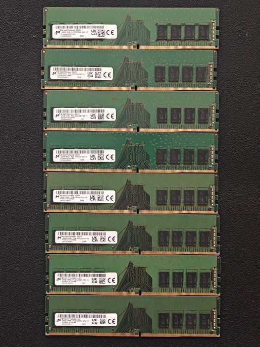 128GB (8x16) DDR4 3200MHz RAM памет