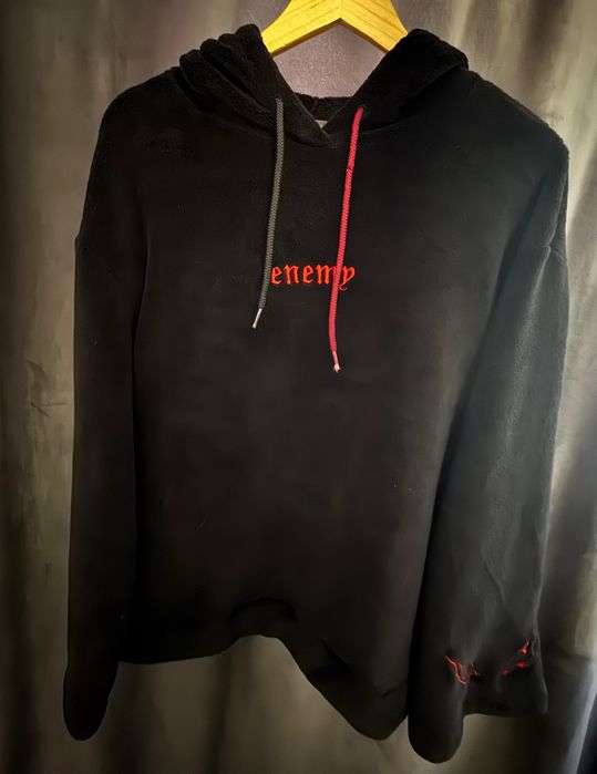 Плюшевый худи enemy zxcursed