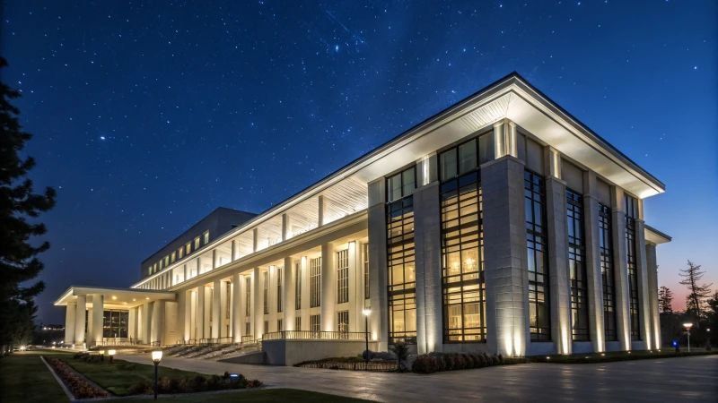 Архитектурное освещение фасадов зданий