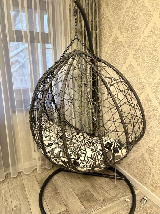 кресло качалка с матрасом