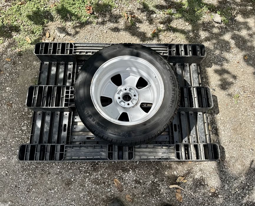 НОВО Резервна гума+АЛУМИНИЕВА ДЖАНТА 15" 4x100 за Opel,Chevrolet,Fiat