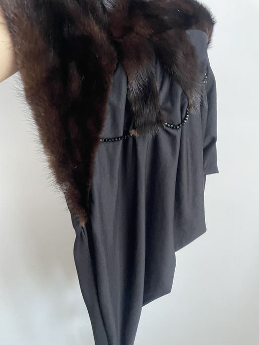 Норковый платок мех