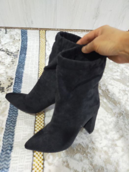 Ботинки сапоги кожаные