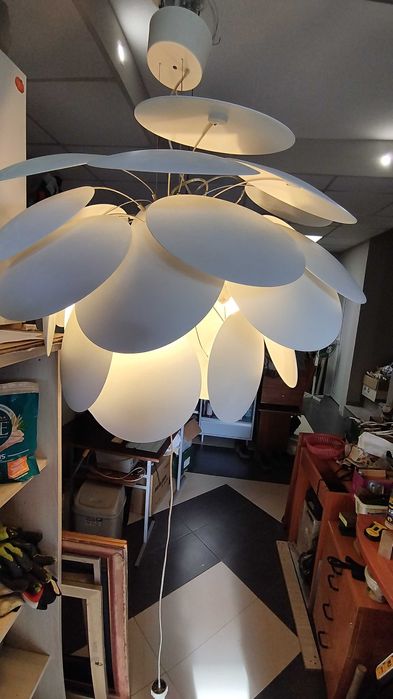 Полилей стил Marset Discocó с три крушки 80/60см