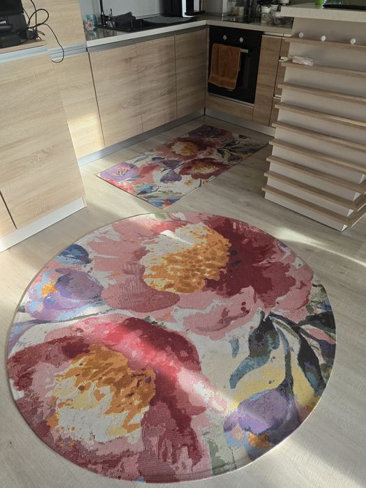 Кръгъл килим 160 см. и пътека 80/150 см.