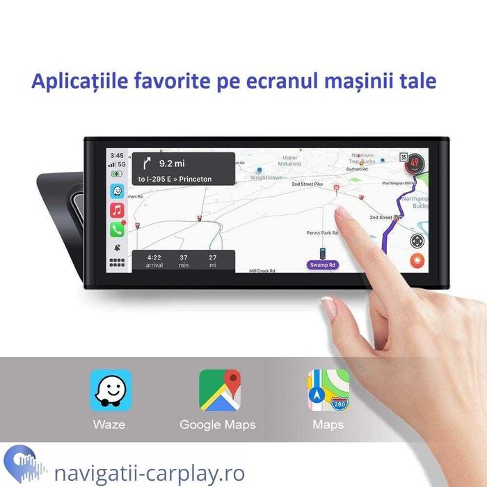 Ecran tableta CarPlay / Android Auto - Audi A1, A3, A4, A5, A6, A7, Q5
