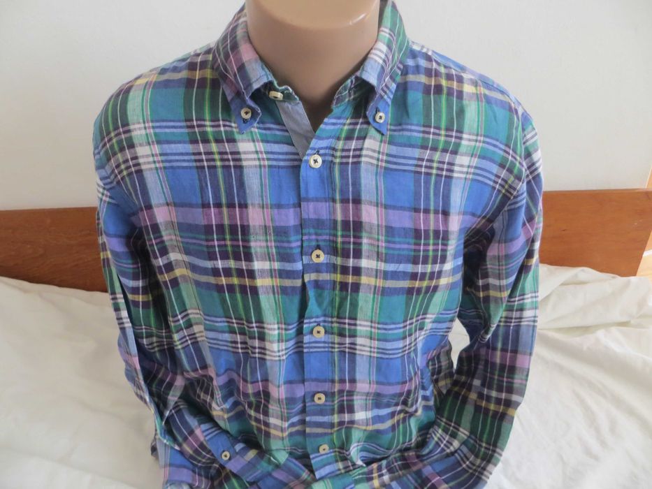 Мъжки ризи с дълъг ръкав от лен Dressmann, Uniqlo, WE, Zara,  Rewash