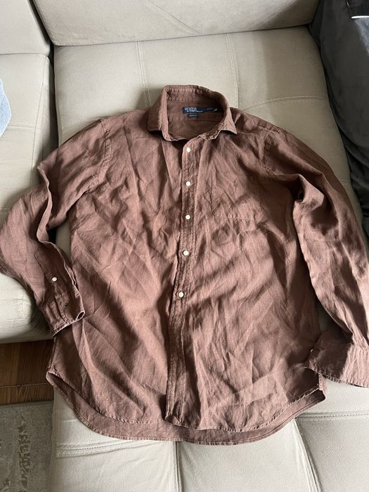Рубашка Ralph Lauren лён