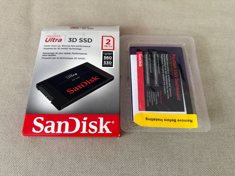 SSD диск SanDisk Ultra 3D – 2TB