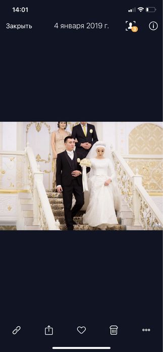 Свадебное платье