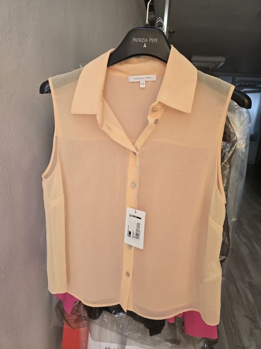 Топ/потник Patrizia Pepe, размер 38/XS, нов с етикет!