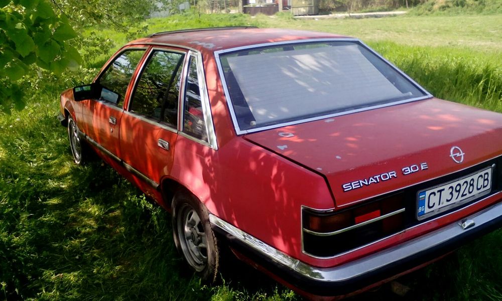 Opel senator 3.0E A1+ 1982 ретро retro